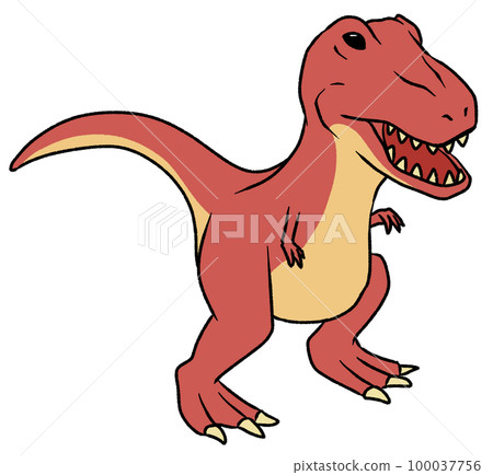 Illustration of Tyrannosaurus Illustration of Tyrannosaurus 100037756