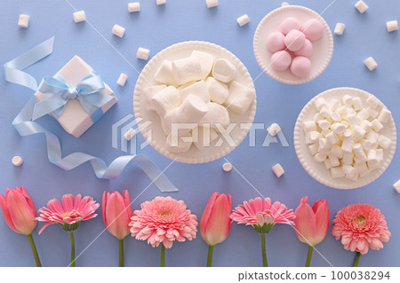 White Day Valentine's Day Marshmallow 100038294
