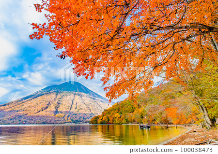 Autumn Leaves in Nikko ～Mt. Nantai and Lake Chuzenji～ 100038473