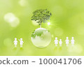 Global environmental protection and people's lives. tree growth 100041706