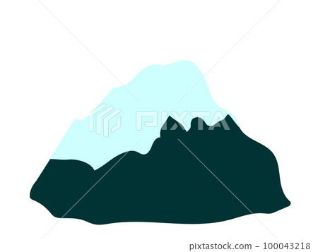 雪仍然存在的山 雪仍然存在的山 100043218