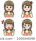 人臉系列女B 100044096