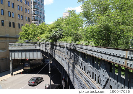 View from the New York High Line 100047026