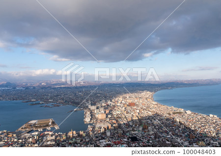 Hakodate sunset Hakodate sunset 100048403