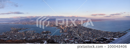 Hakodate sunset 100048406