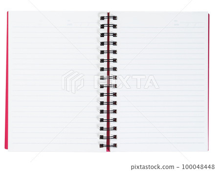 open note book isolated 100048448