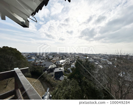 從大野城跡眺望常滑市街景 從大野城跡眺望常滑市街景 100049284