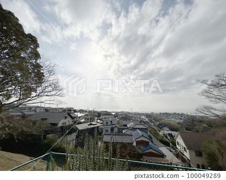 從大野城跡眺望常滑市街景 從大野城跡眺望常滑市街景 100049289