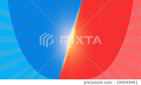 vs confrontation background blue red light frame vs confrontation background blue red light frame 100049461