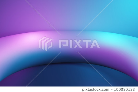 3d rendering of purple and blue abstract geometric background. Cyberpunk concept. Scene for advertising, technology, showcase, banner, cosmetic, fashion, business. Sci-Fi Illustration. Product display 3d rendering of purple and blue abstract geometric background. Cyberpunk concept. Scene for advertising, technology, showcase, banner, cosmetic, fashion, business. Sci-Fi Illustration. Product display 100050158