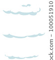 cloud illustration set 100051910