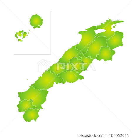 島根縣市鎮地圖 島根縣市鎮地圖 100052015