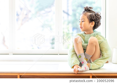 春季兒童生活方式健康成長 100052096