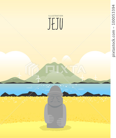 Travel destination landmark landscape illustration 03 Travel destination landmark landscape illustration 03 100053394