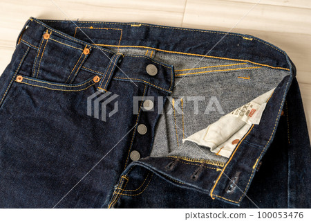 Levi's501xx vintage 1966 reprint low rise customized button fly Levi's501xx vintage 1966 reprint low rise customized button fly 100053476
