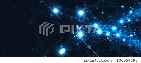 Quantum processing. Deep learning artificial intelligence. Future new technology for business or science presentation Quantum processing. Deep learning artificial intelligence. Future new technology for business or science presentation 100054595