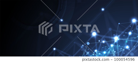 Quantum processing. Deep learning artificial intelligence. Future new technology for business or science presentation Quantum processing. Deep learning artificial intelligence. Future new technology for business or science presentation 100054596