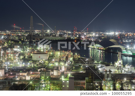 工廠夜景四日市市 工廠夜景四日市市 100055295