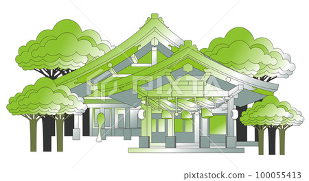 婚姻之神出雲大社 100055413