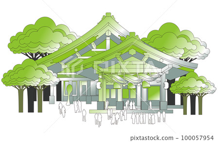 Izumo Taisha, the god of marriage 100057954
