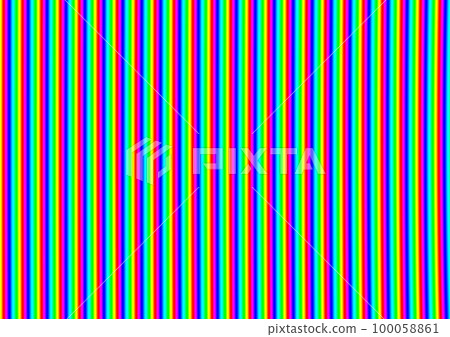 具有濃彩虹色擾動的數字屏幕視頻圖示 100058861