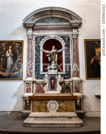 Interior of Cathedral of Santa Ana in Las Palmas, Canary Islands, Spain. 100060162