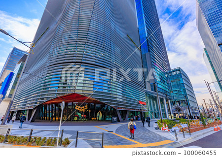 東京都中央區八重洲中央口前的街景 東京都中央區八重洲中央口前的街景 100060455