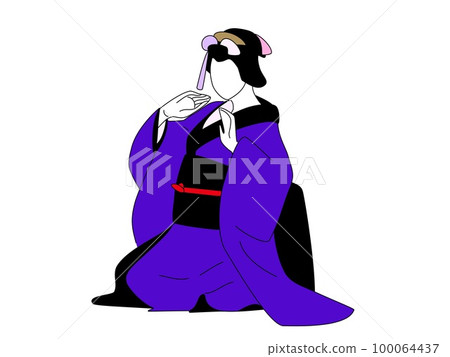 歌舞伎女角色 100064437