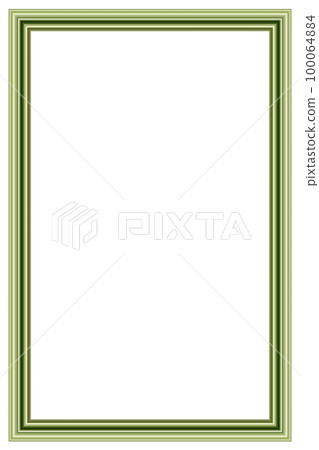 Vertical frame for photo and design with aspect ratio 2 to 3 on a white background. Vertical frame for photo and design with aspect ratio 2 to 3 on a white background. 100064884