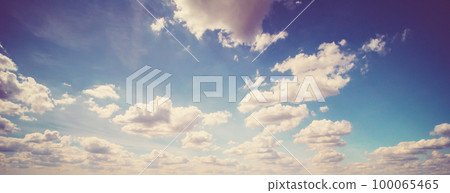 Sky and clouds tropical panorama 100065465