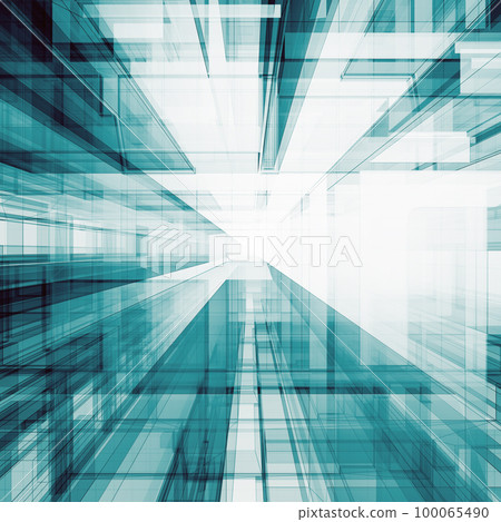 Abstract architecture 3d rendering - Stock Illustration [100065490] - PIXTA