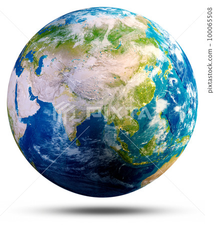 Asia Planet Earth. Elements of this image furnished by NASA 100065508