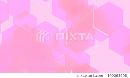 CG Hexagon 許多浮動六邊形 CG Hexagon 許多浮動六邊形 100065698