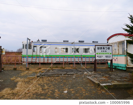 JR日高本線濱妻站和木波40 100065996