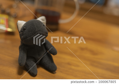 黑貓毛絨玩具 黑貓毛絨玩具 100067805
