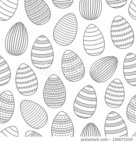 Seamless Easter pattern. Seamless Easter pattern. 100073204