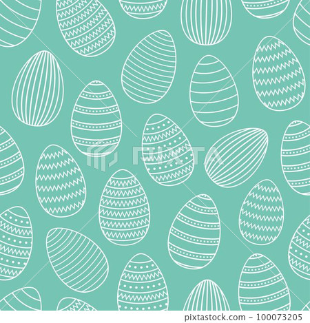 Seamless Easter pattern. Seamless Easter pattern. 100073205