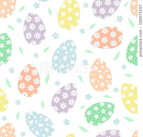 Seamless Easter pattern. Seamless Easter pattern. 100073207