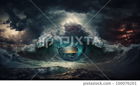 Alien landscape. 100076201