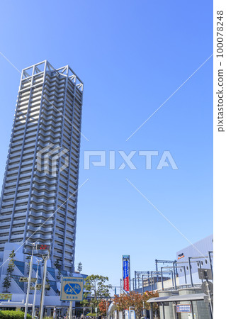 Izumiotsu City, Osaka Prefecture Nankai Main Line Izumiotsu Station and Alza Izumiotsu 100078248