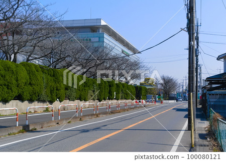 2023 年 3 月,千葉縣松戶市日本大學牙科學院周圍的風景 2023 年 3 月,千葉縣松戶市日本大學牙科學院周圍的風景 100080121