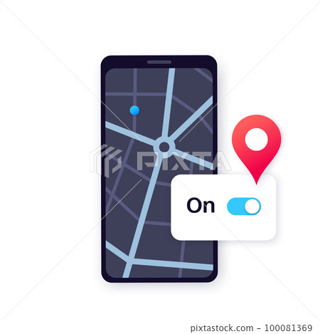GPS activation toggle GPS activation toggle 100081369