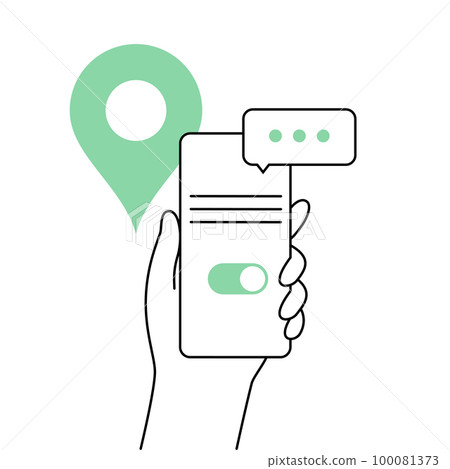 GPS activation toggle GPS activation toggle 100081373