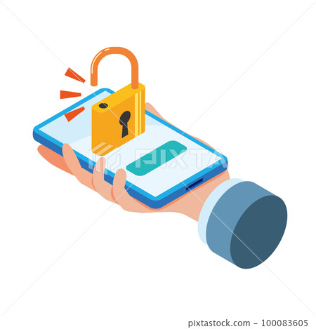 Login image illustration 100083605