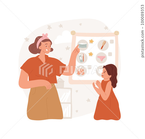 Hygiene checklist isolated cartoon vector illustration. Create child personal hygiene checklist, create healthy routine, family rules, self-grooming tasks, practice good habit vector cartoon. Hygiene checklist isolated cartoon vector illustration. Create child personal hygiene checklist, create healthy routine, family rules, self-grooming tasks, practice good habit vector cartoon. 100089353