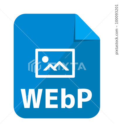 文件格式矢量圖標說明/WEbP 100093201