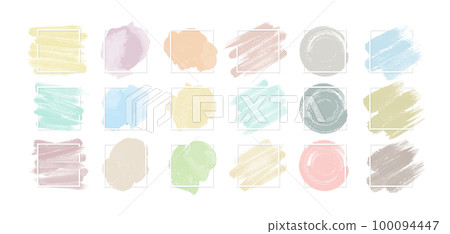 Spring earth color Brush brush frame 100094447