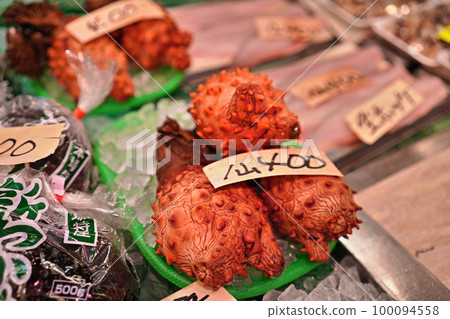 Sea squirt with shell from Hokkaido 100094558
