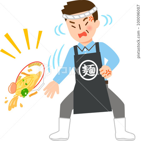 打翻碗的拉麵店老闆 100096087