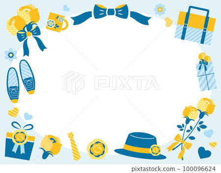 Stylish frame for Father's Day Simple 100096624